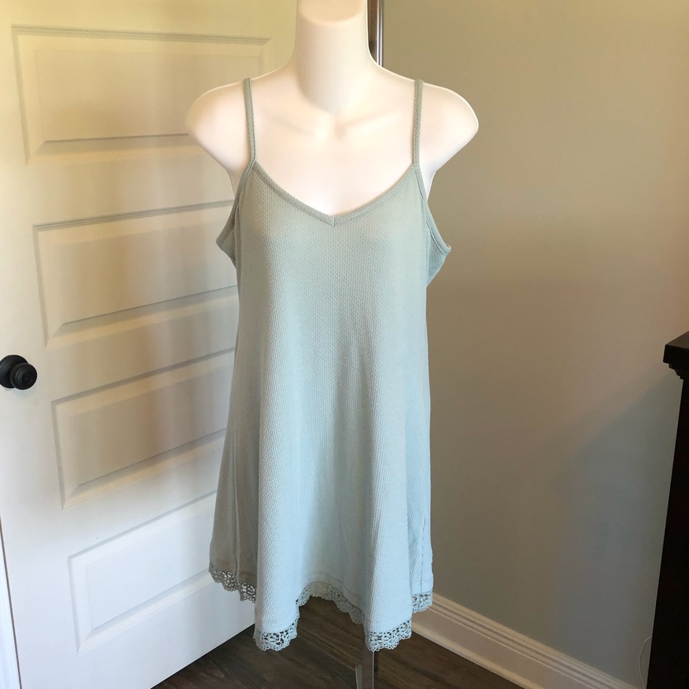 LOGO Tank with Lace